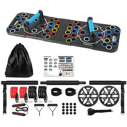Multifunctional Push Up Board Home Gym Set