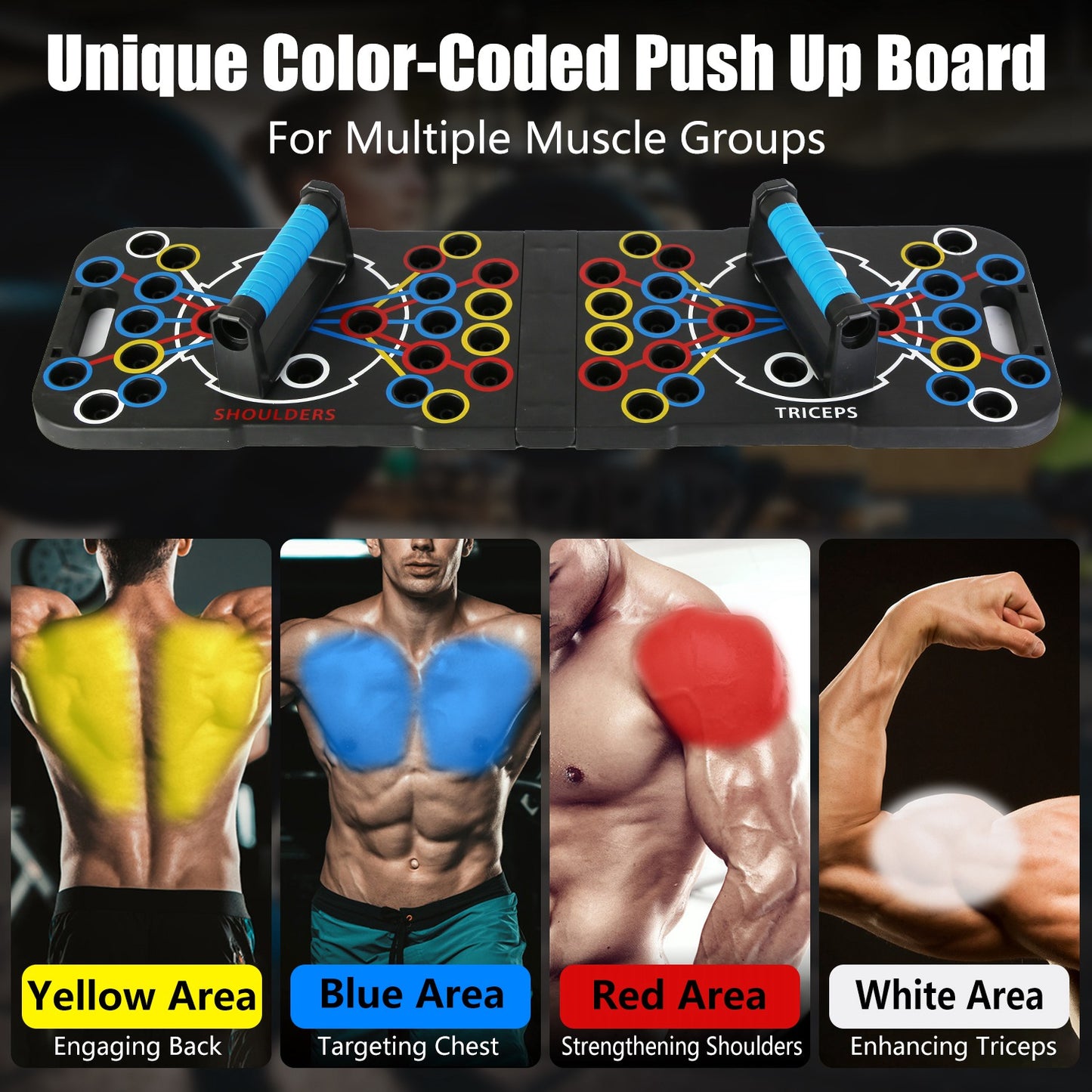 Multifunctional Push Up Board Home Gym Set