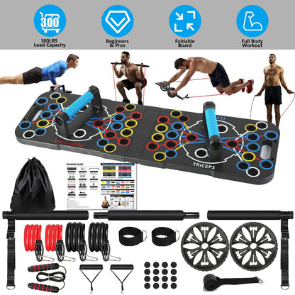 Multifunctional Push Up Board Home Gym Set