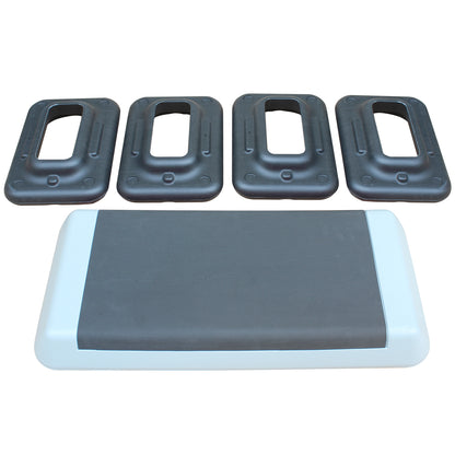 Adjustable Aerobic Stepper Platform Trainer